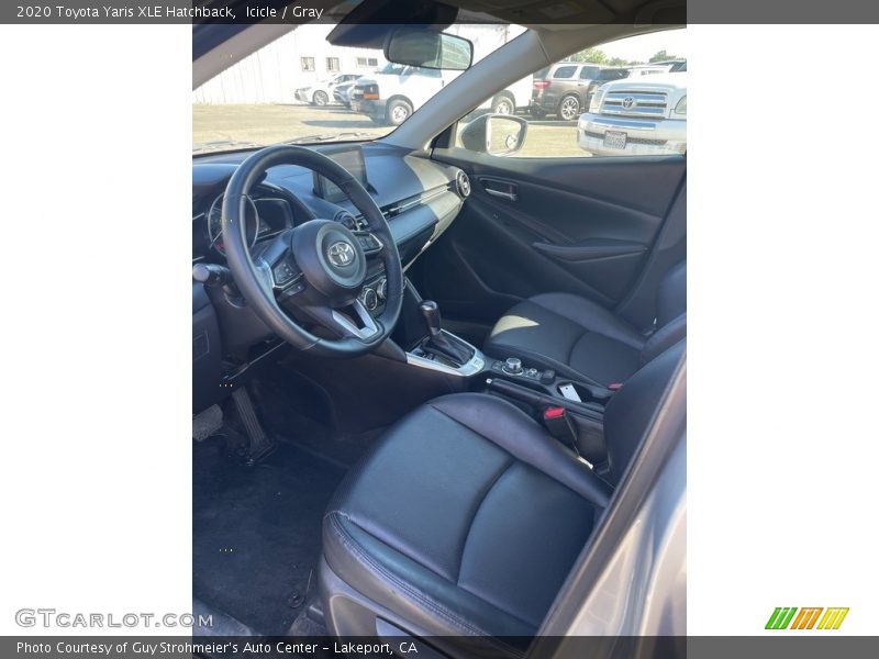 Icicle / Gray 2020 Toyota Yaris XLE Hatchback