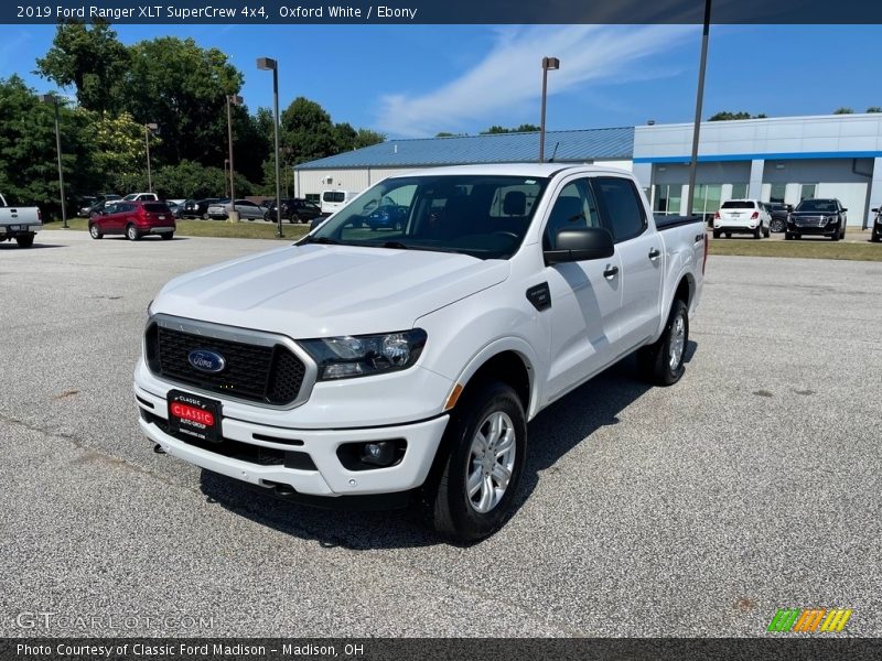 Oxford White / Ebony 2019 Ford Ranger XLT SuperCrew 4x4