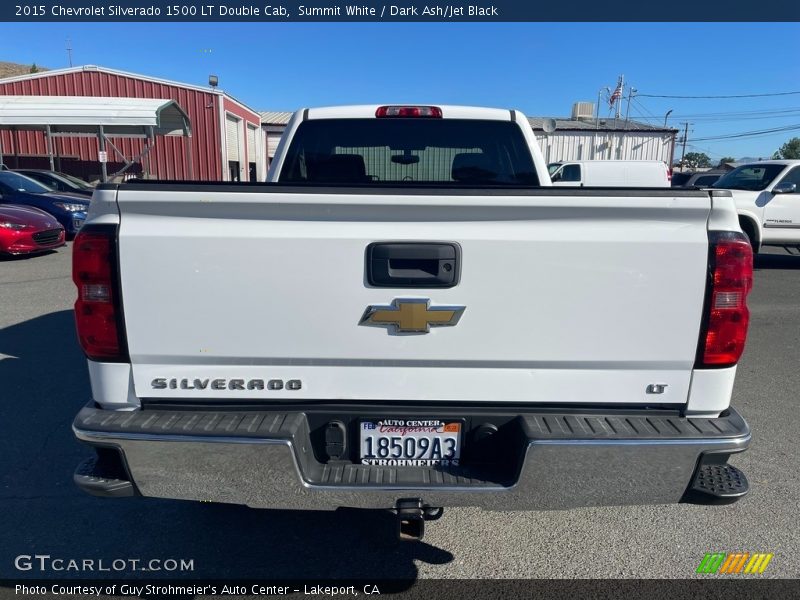 Summit White / Dark Ash/Jet Black 2015 Chevrolet Silverado 1500 LT Double Cab