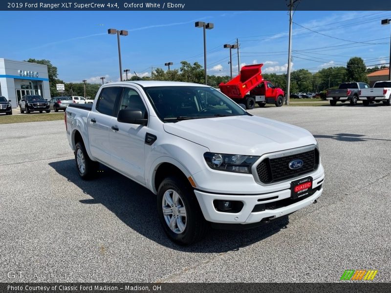 Oxford White / Ebony 2019 Ford Ranger XLT SuperCrew 4x4