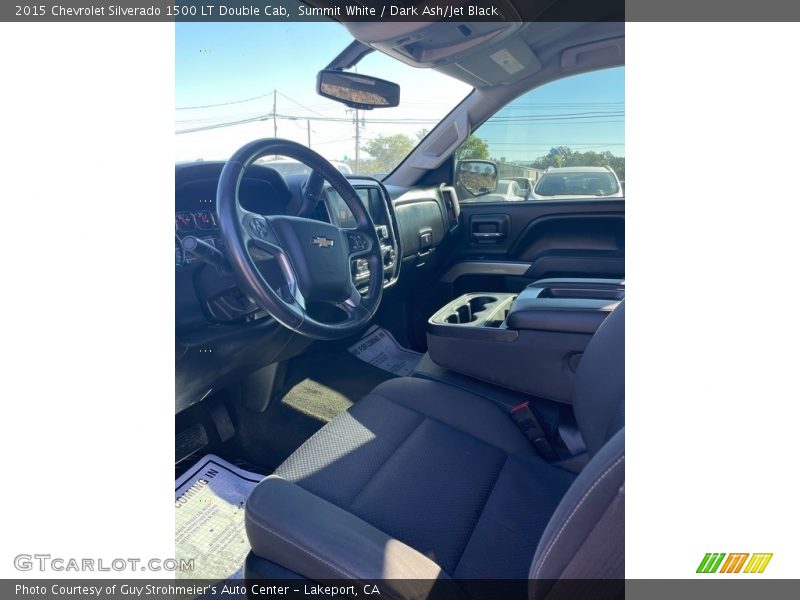 Summit White / Dark Ash/Jet Black 2015 Chevrolet Silverado 1500 LT Double Cab