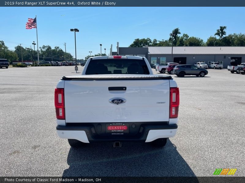 Oxford White / Ebony 2019 Ford Ranger XLT SuperCrew 4x4