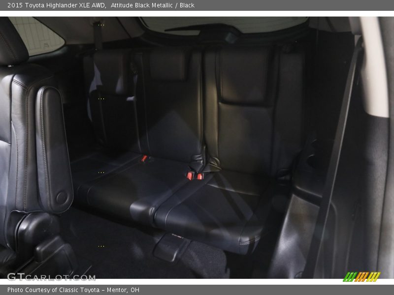 Attitude Black Metallic / Black 2015 Toyota Highlander XLE AWD