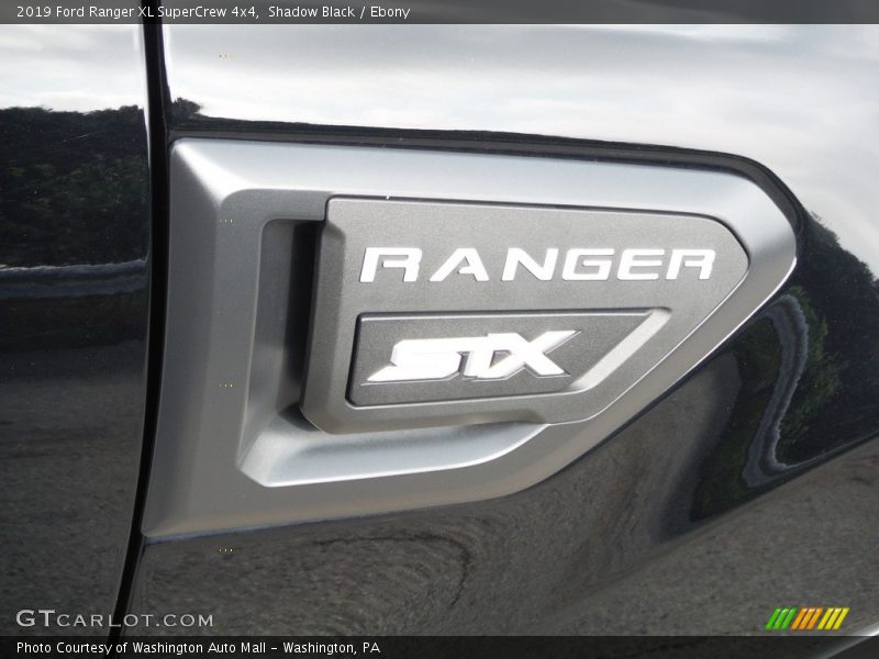 Shadow Black / Ebony 2019 Ford Ranger XL SuperCrew 4x4