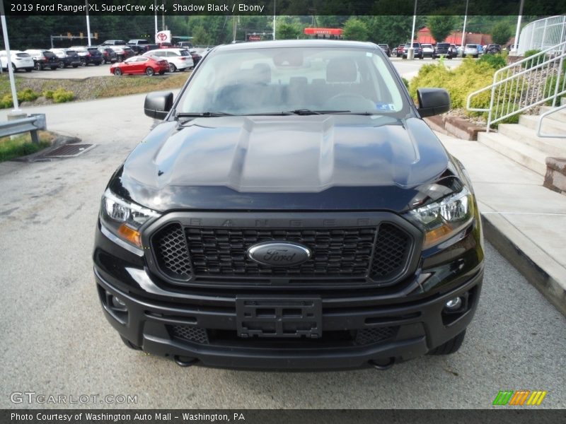Shadow Black / Ebony 2019 Ford Ranger XL SuperCrew 4x4