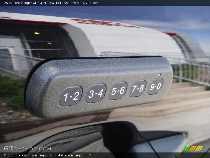 Shadow Black / Ebony 2019 Ford Ranger XL SuperCrew 4x4