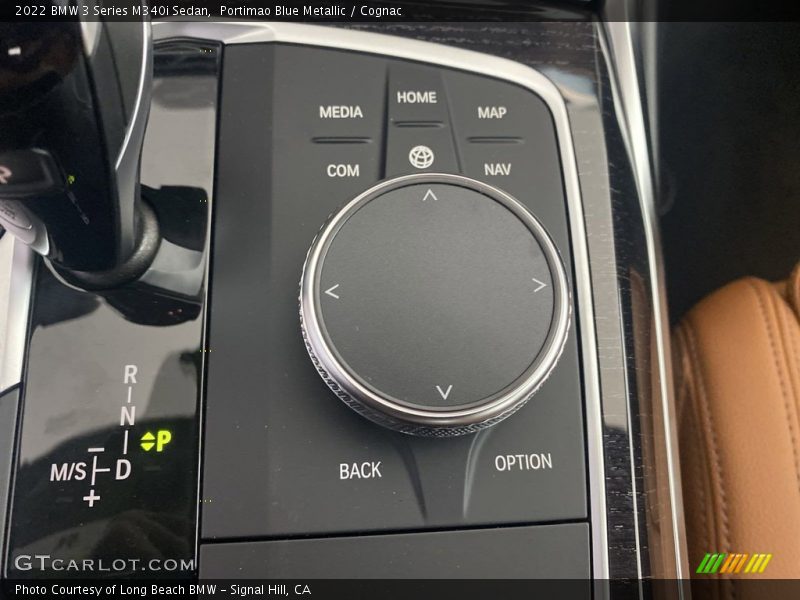 Portimao Blue Metallic / Cognac 2022 BMW 3 Series M340i Sedan