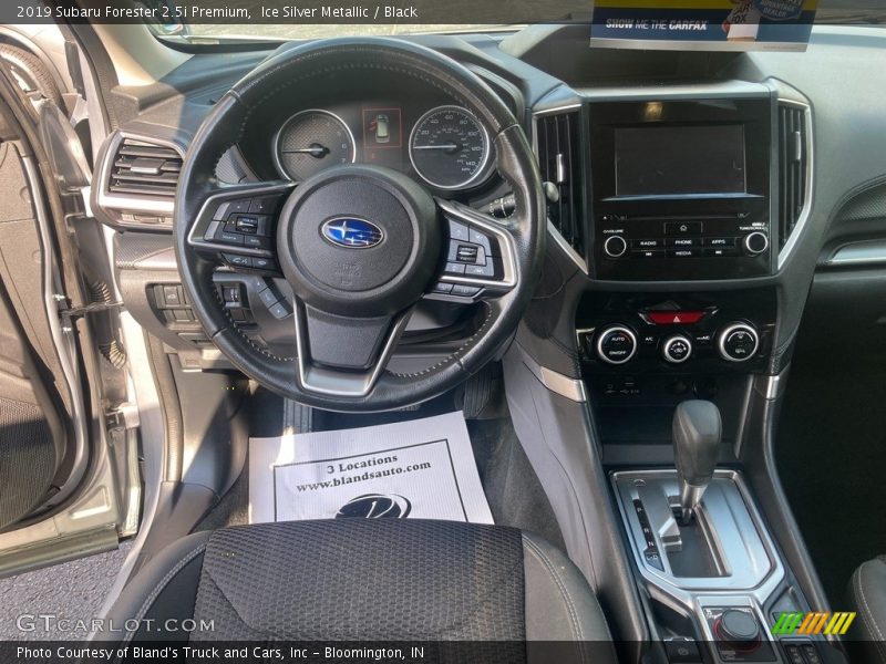 Ice Silver Metallic / Black 2019 Subaru Forester 2.5i Premium