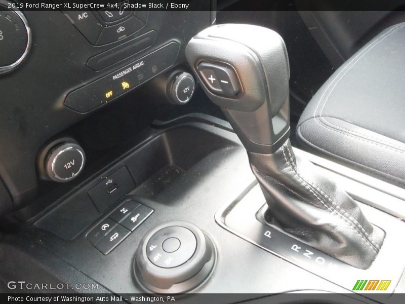 Shadow Black / Ebony 2019 Ford Ranger XL SuperCrew 4x4