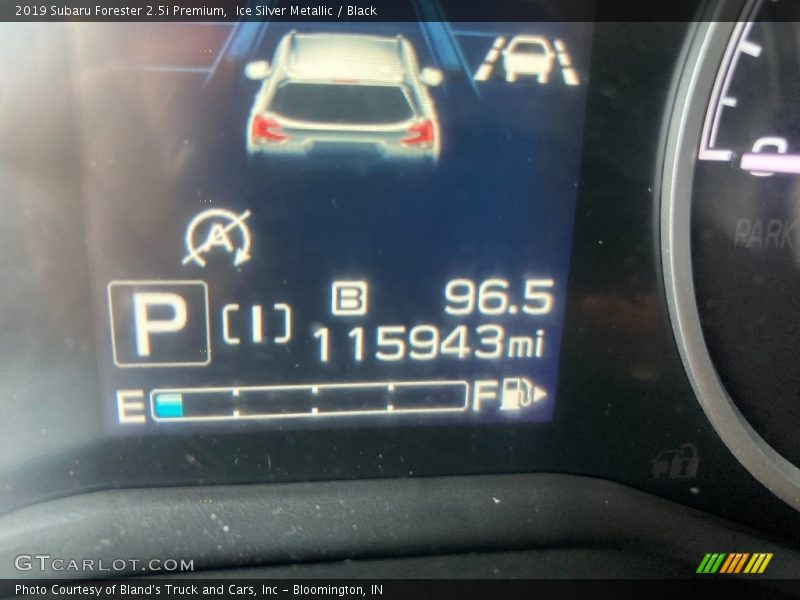 Ice Silver Metallic / Black 2019 Subaru Forester 2.5i Premium