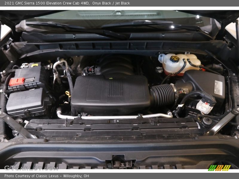 Onyx Black / Jet Black 2021 GMC Sierra 1500 Elevation Crew Cab 4WD