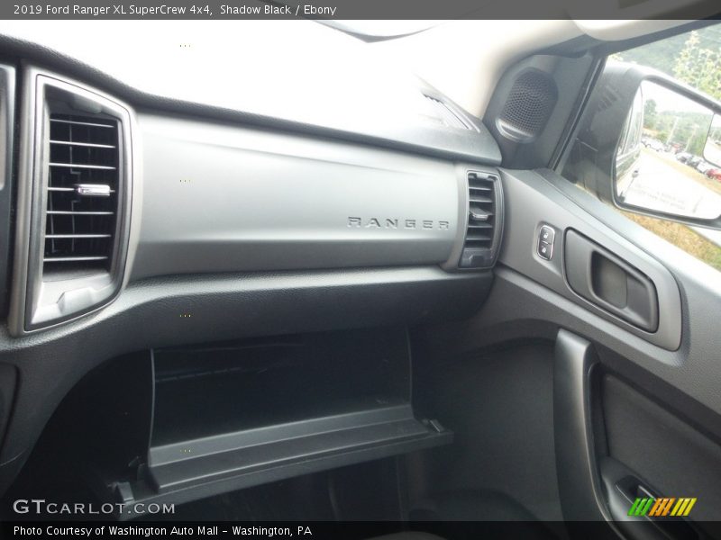 Shadow Black / Ebony 2019 Ford Ranger XL SuperCrew 4x4