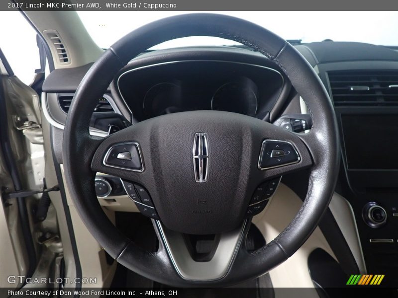 White Gold / Cappuccino 2017 Lincoln MKC Premier AWD