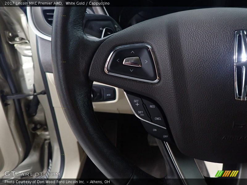 White Gold / Cappuccino 2017 Lincoln MKC Premier AWD