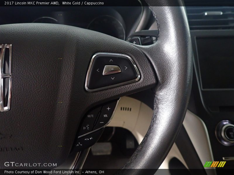 White Gold / Cappuccino 2017 Lincoln MKC Premier AWD