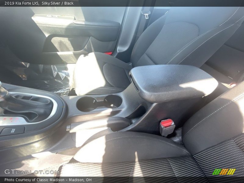 Silky Silver / Black 2019 Kia Forte LXS