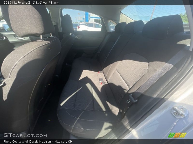 Silky Silver / Black 2019 Kia Forte LXS