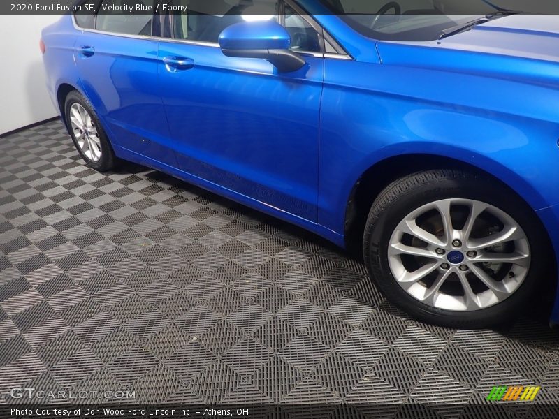 Velocity Blue / Ebony 2020 Ford Fusion SE