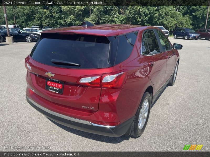 Cajun Red Tintcoat / Jet Black 2021 Chevrolet Equinox LT AWD