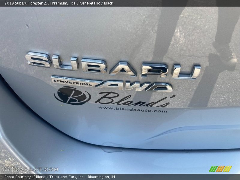 Ice Silver Metallic / Black 2019 Subaru Forester 2.5i Premium