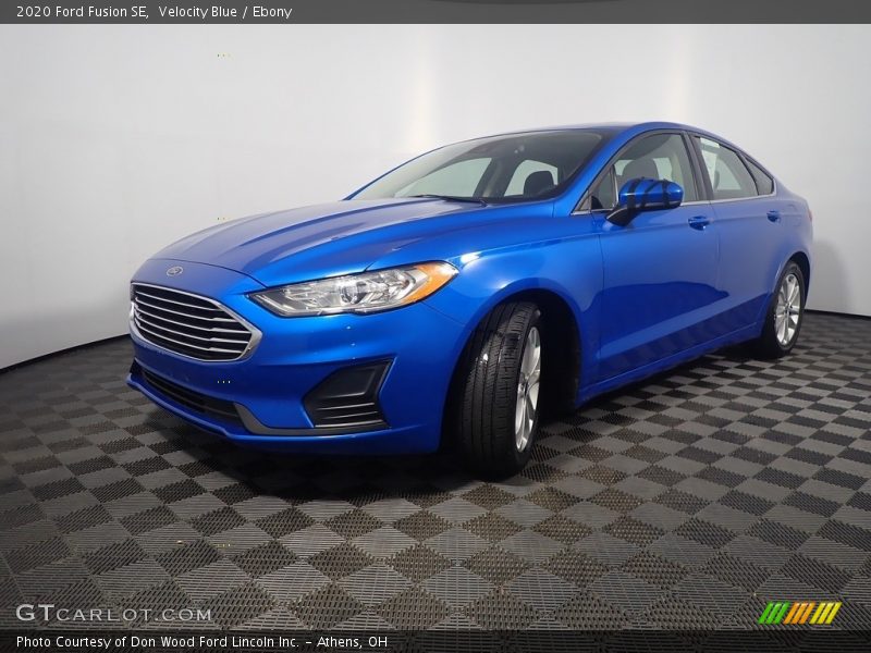 Velocity Blue / Ebony 2020 Ford Fusion SE