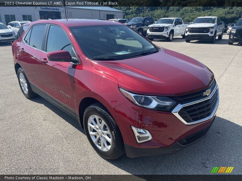 Cajun Red Tintcoat / Jet Black 2021 Chevrolet Equinox LT AWD