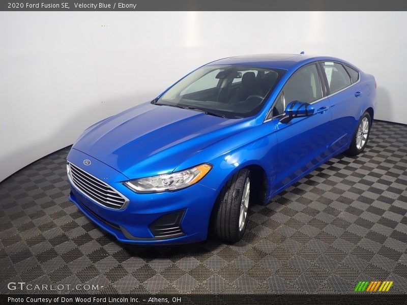Velocity Blue / Ebony 2020 Ford Fusion SE