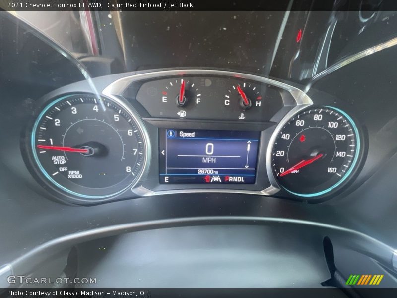 Cajun Red Tintcoat / Jet Black 2021 Chevrolet Equinox LT AWD