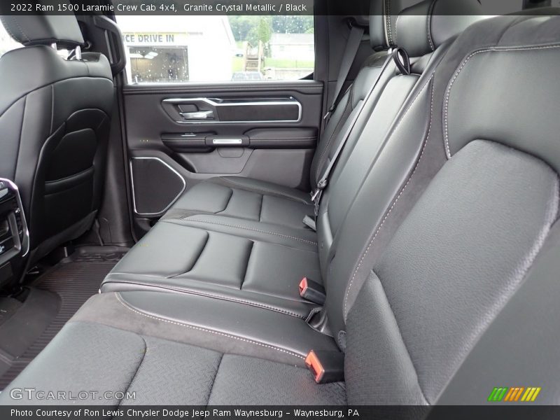 Granite Crystal Metallic / Black 2022 Ram 1500 Laramie Crew Cab 4x4
