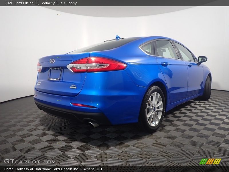 Velocity Blue / Ebony 2020 Ford Fusion SE