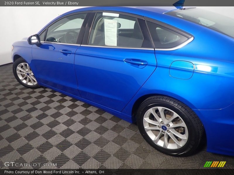 Velocity Blue / Ebony 2020 Ford Fusion SE