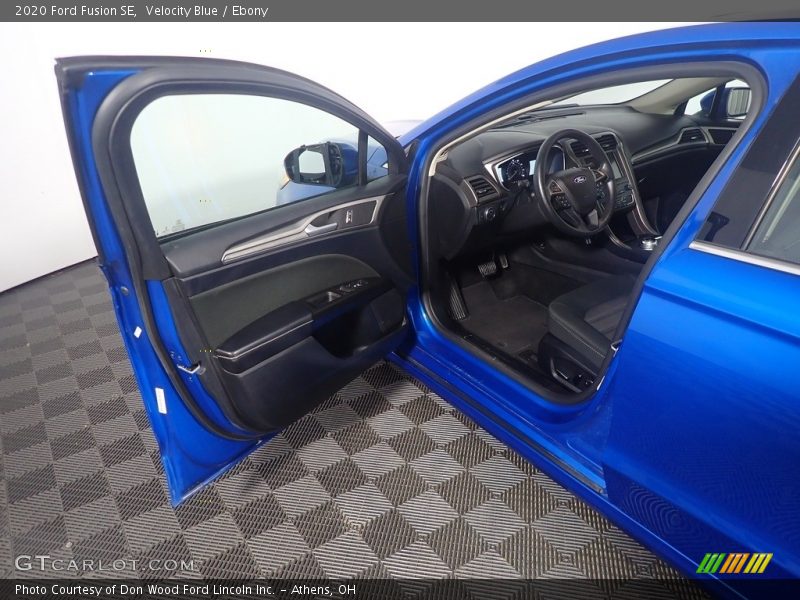 Velocity Blue / Ebony 2020 Ford Fusion SE