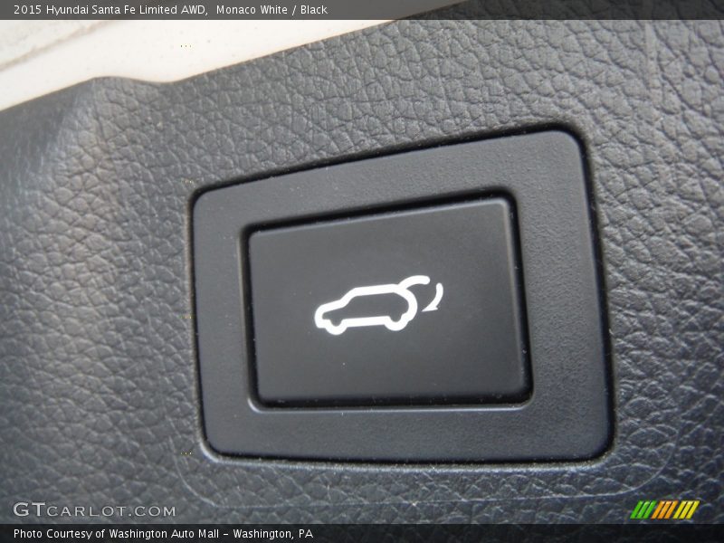 Monaco White / Black 2015 Hyundai Santa Fe Limited AWD