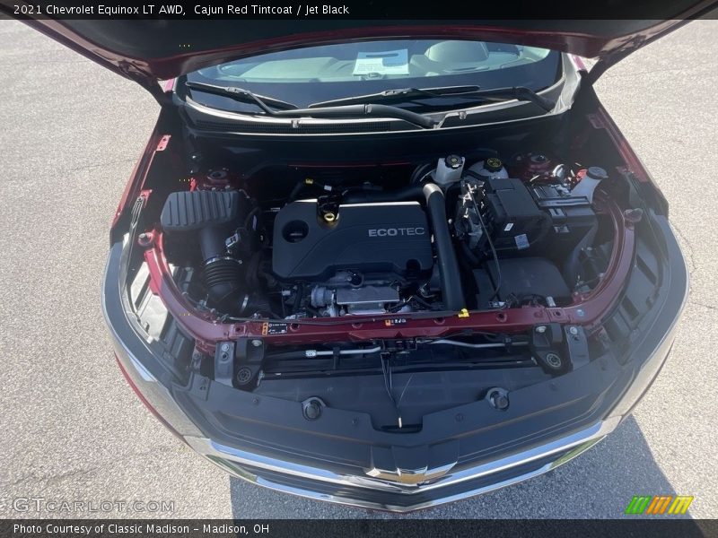Cajun Red Tintcoat / Jet Black 2021 Chevrolet Equinox LT AWD