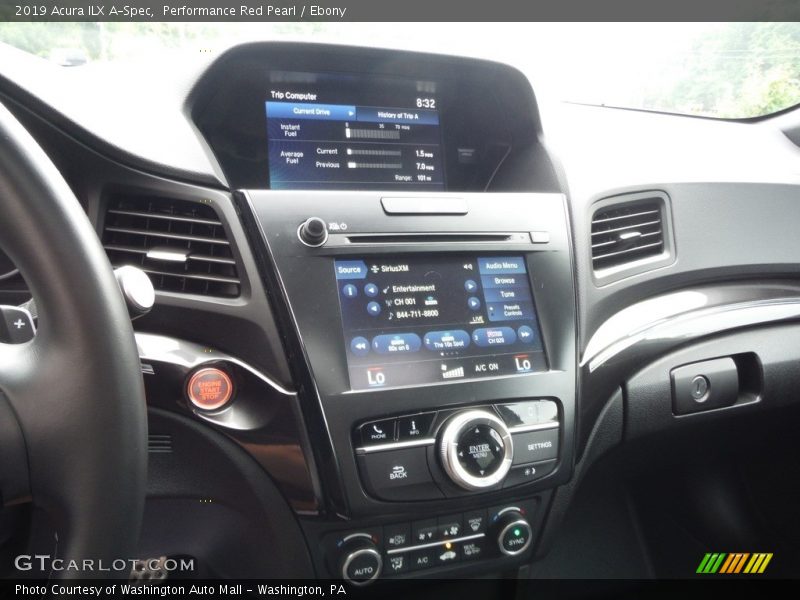 Performance Red Pearl / Ebony 2019 Acura ILX A-Spec
