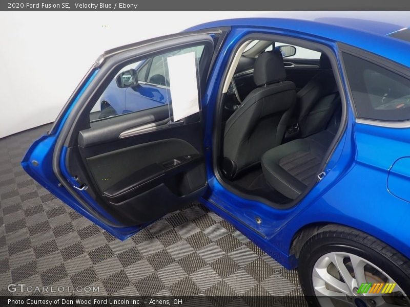 Velocity Blue / Ebony 2020 Ford Fusion SE