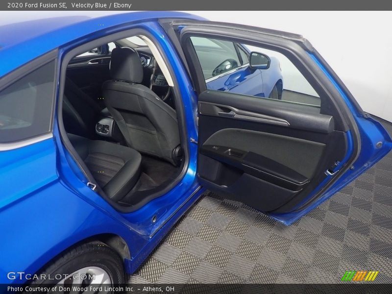 Velocity Blue / Ebony 2020 Ford Fusion SE