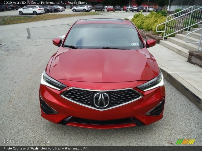 Performance Red Pearl / Ebony 2019 Acura ILX A-Spec