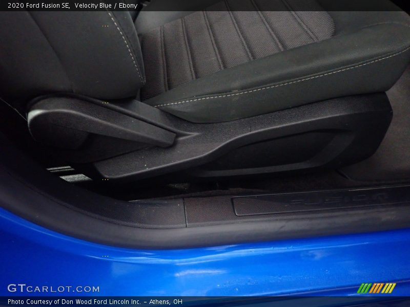 Velocity Blue / Ebony 2020 Ford Fusion SE