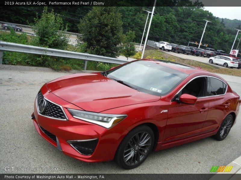 Performance Red Pearl / Ebony 2019 Acura ILX A-Spec