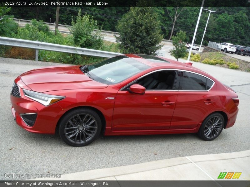 Performance Red Pearl / Ebony 2019 Acura ILX A-Spec