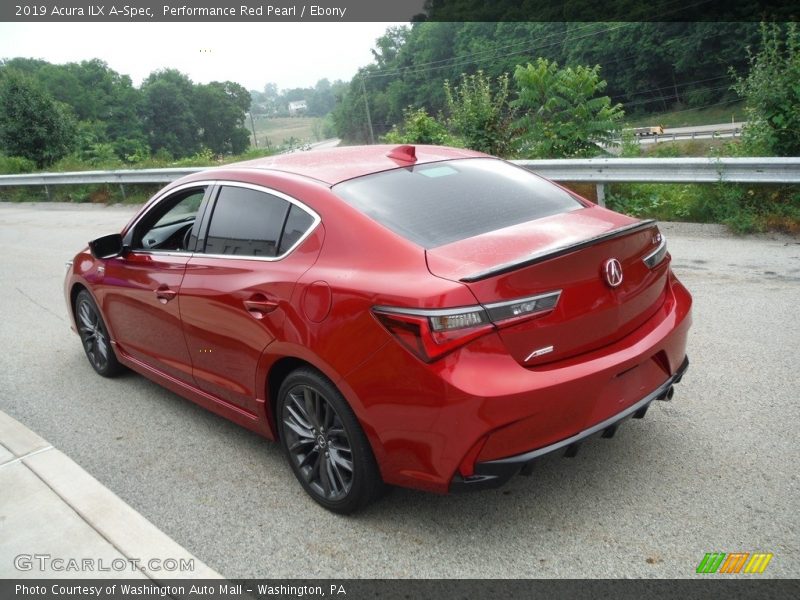 Performance Red Pearl / Ebony 2019 Acura ILX A-Spec