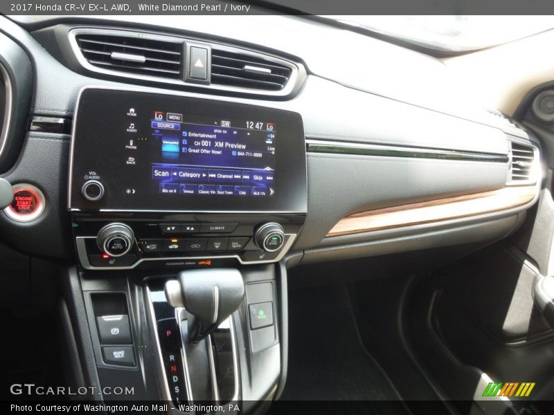 White Diamond Pearl / Ivory 2017 Honda CR-V EX-L AWD