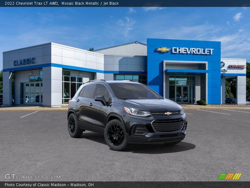 Mosaic Black Metallic / Jet Black 2022 Chevrolet Trax LT AWD