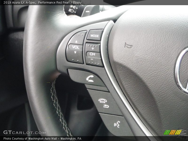 Performance Red Pearl / Ebony 2019 Acura ILX A-Spec