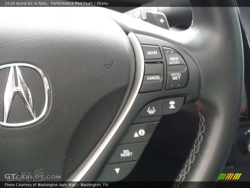 Performance Red Pearl / Ebony 2019 Acura ILX A-Spec