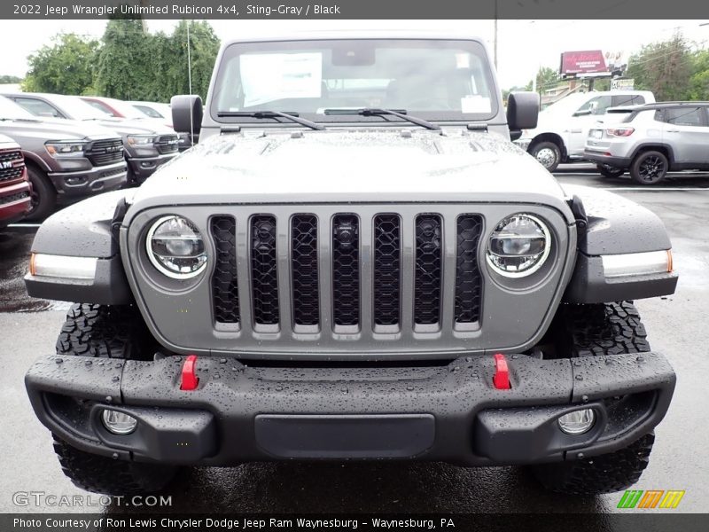 Sting-Gray / Black 2022 Jeep Wrangler Unlimited Rubicon 4x4
