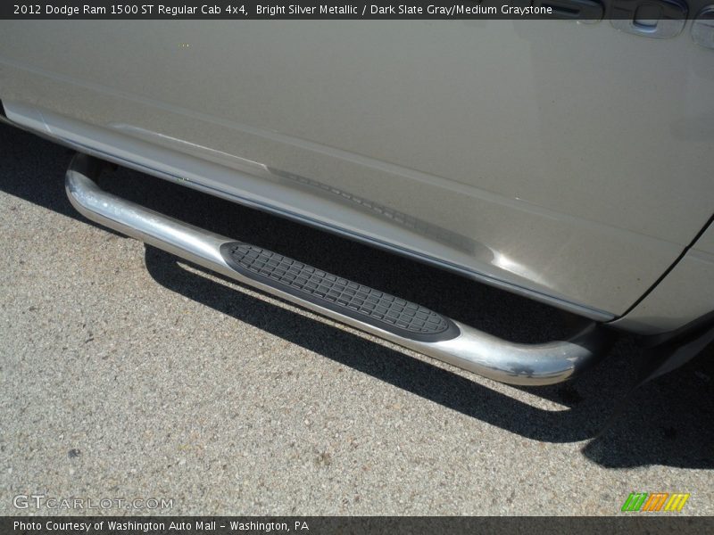 Bright Silver Metallic / Dark Slate Gray/Medium Graystone 2012 Dodge Ram 1500 ST Regular Cab 4x4