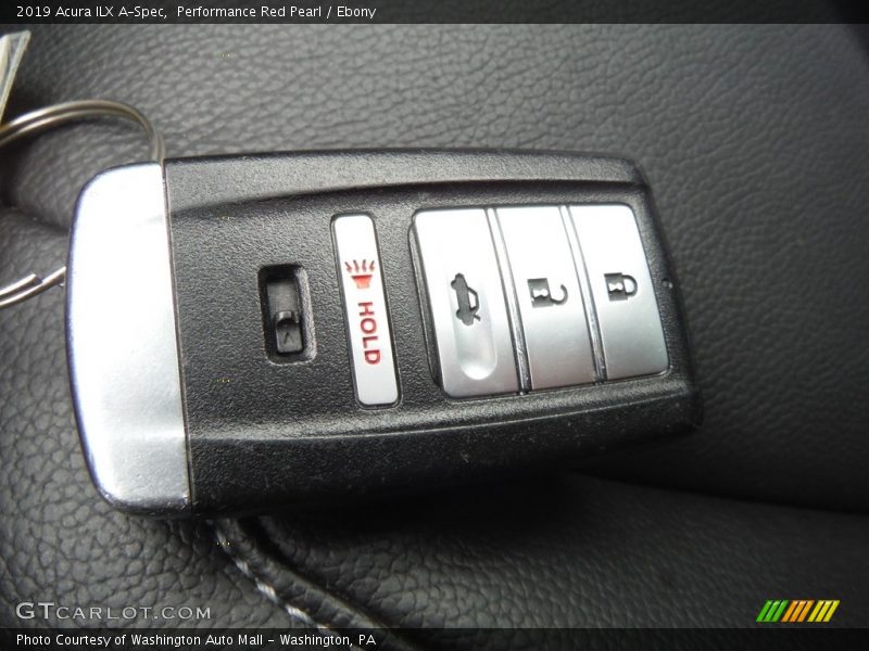 Performance Red Pearl / Ebony 2019 Acura ILX A-Spec