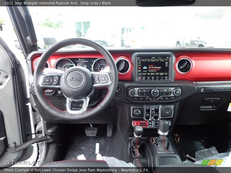 Sting-Gray / Black 2022 Jeep Wrangler Unlimited Rubicon 4x4